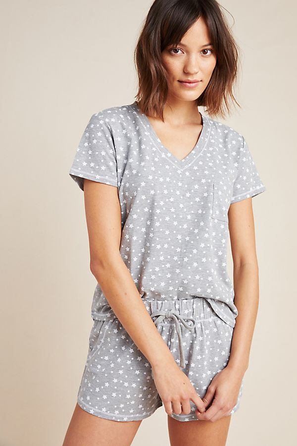 Slide View: 1: Keely V-Neck Sleep Set