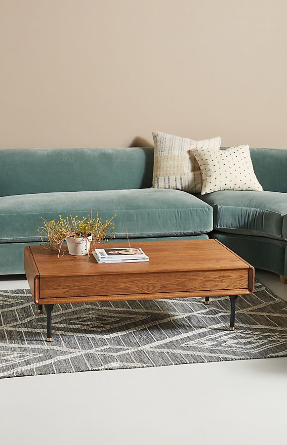 Slide View: 1: Kalmar Hidden Storage Coffee Table