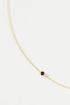 Thumbnail View 1: Maya Brenner 14k Yellow Gold Asymmetrical Birthstone Necklace