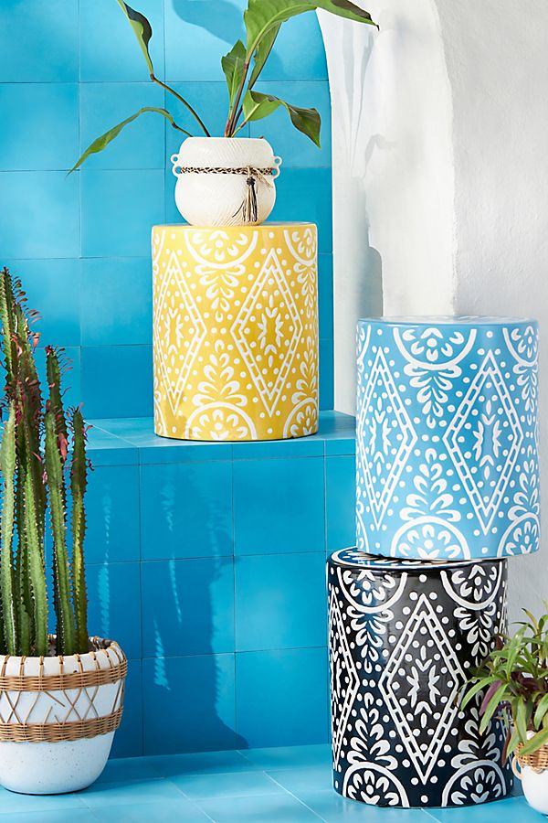 Slide View: 1: Muji Ceramic Stool