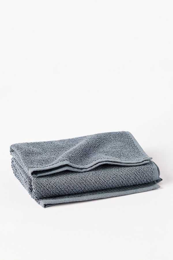 Slide View: 1: Coyuchi Air Weight Organic Oversized Hand Towel