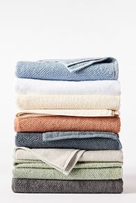 Slide View: 3: Coyuchi Air Weight Organic Wash Cloth Set of 6