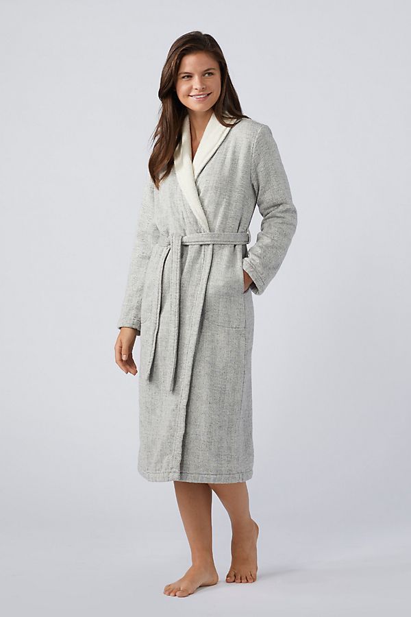 Slide View: 1: Coyuchi Women's Catalina Organic Robe