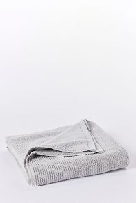 Slide View: 2: Coyuchi Temescal Organic Ribbed Bath Sheet