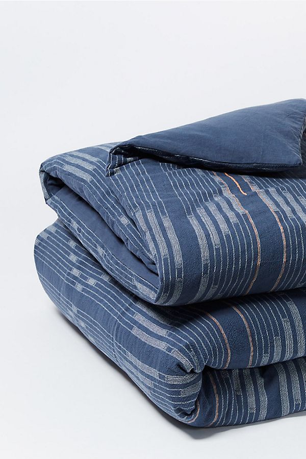 Slide View: 2: Coyuchi Morelia Organic Duvet Cover