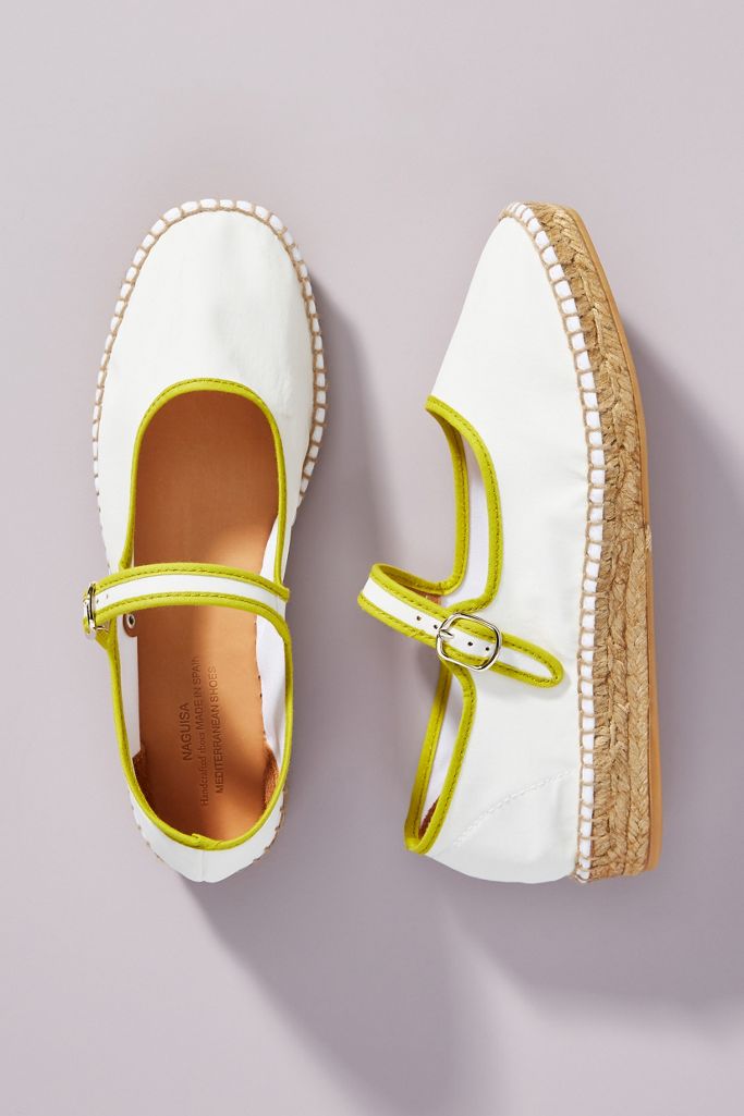 Mary Jane Espadrille Flats Anthropologie