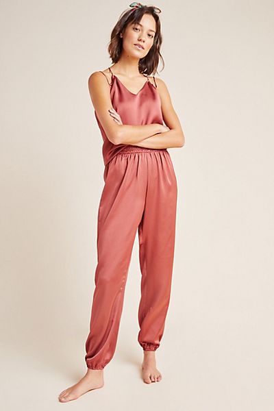 Elena Satin Joggers