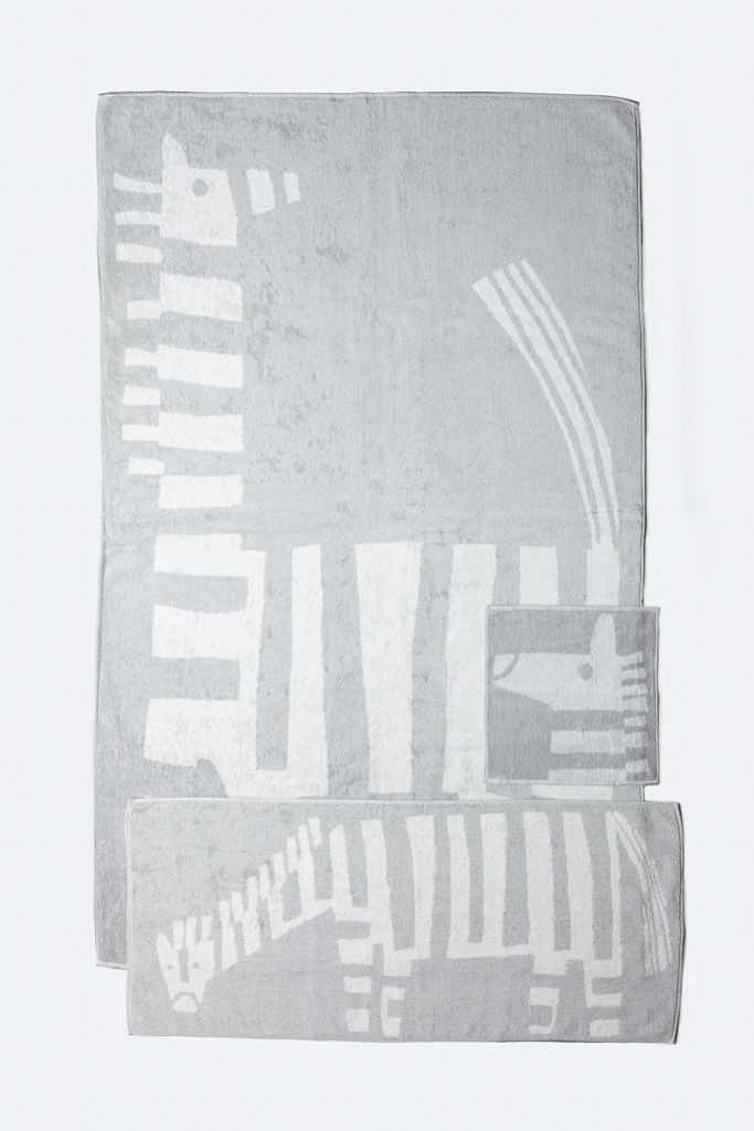 Yoshii Animal Towel, Zebra Anthropologie