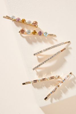Red Hair Clips Pins Embellished Bobby Pins Anthropologie