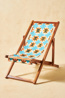tie dye beach chair