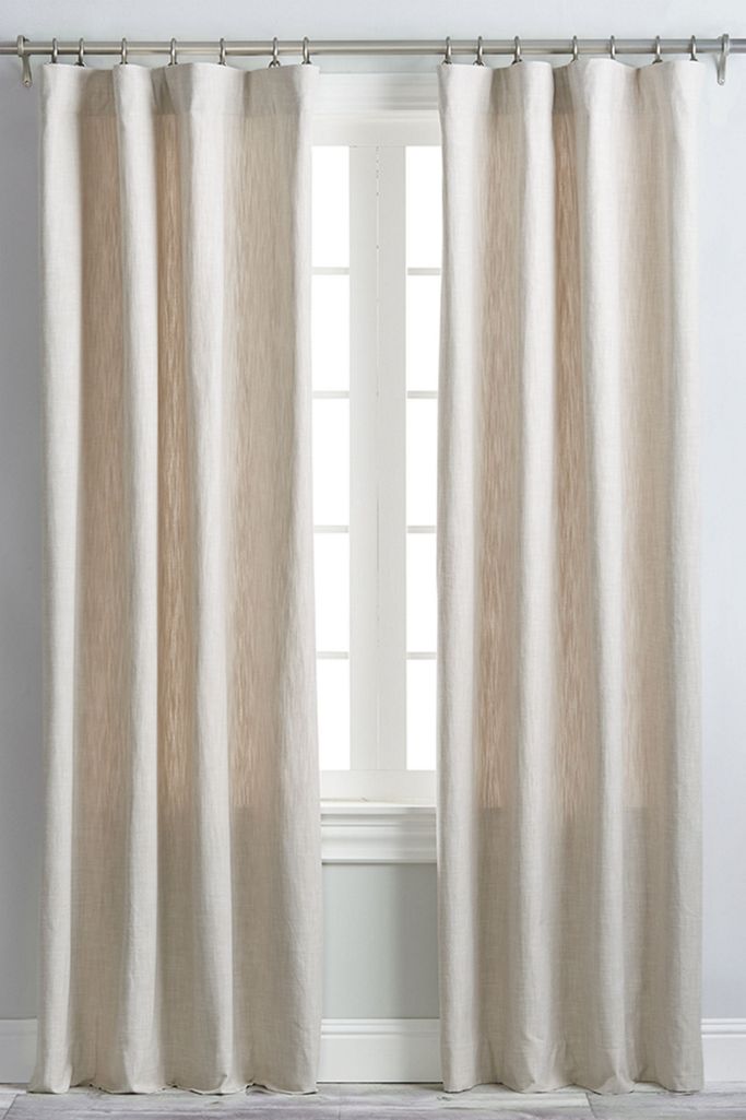 Barn & Willow Unlined Soft Top Drapery | Anthropologie