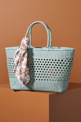 woven tote bag