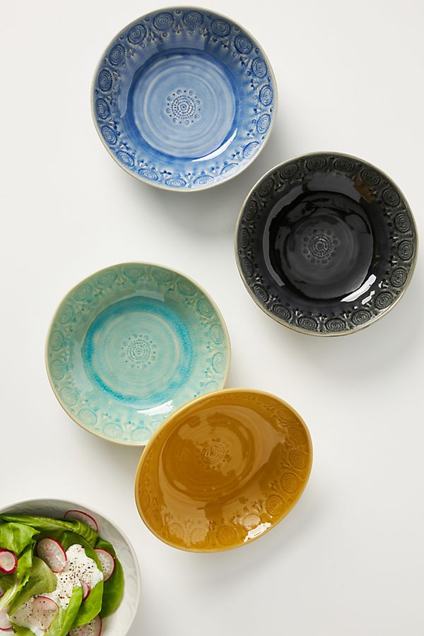 Slide View: 1: Old Havana Grain Bowls, Set of 4