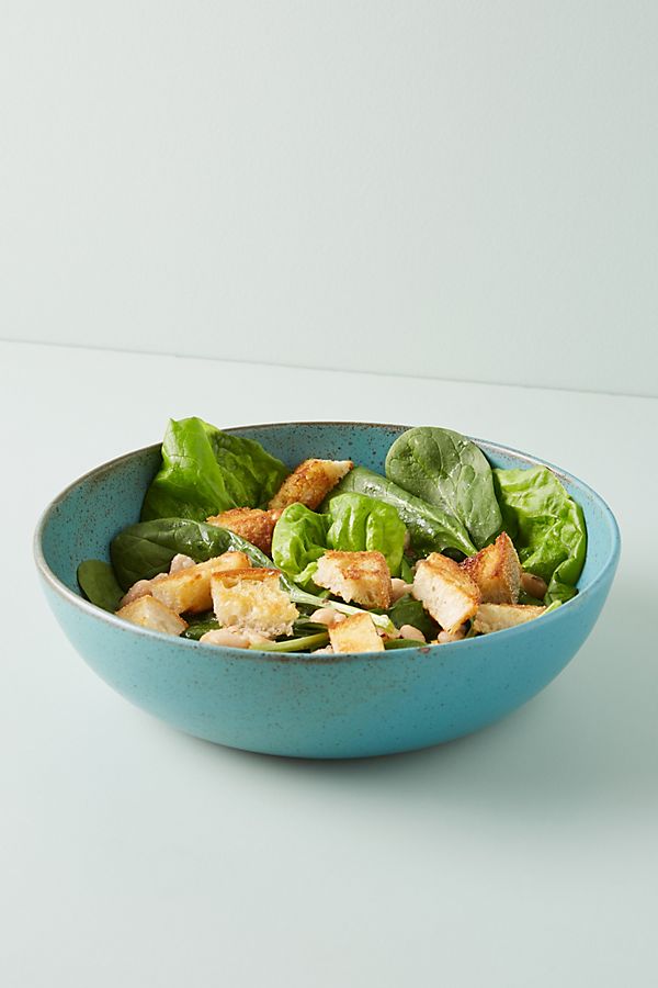 Slide View: 1: Robin's Egg Serving Bowl