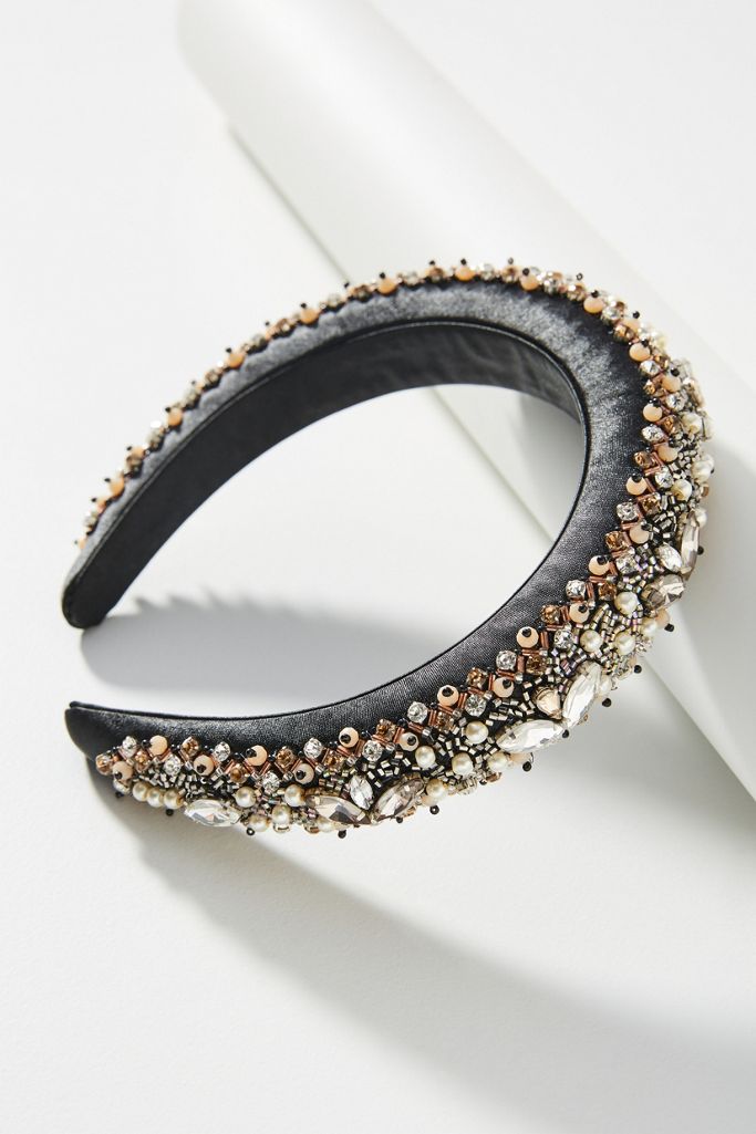 Emilia Embellished Headband | Anthropologie