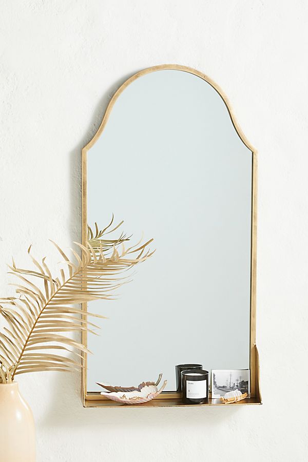Slide View: 1: Evey Shelved Mirror