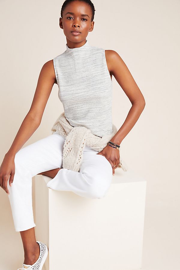 Slide View: 1: Tenley Ribbed Tank
