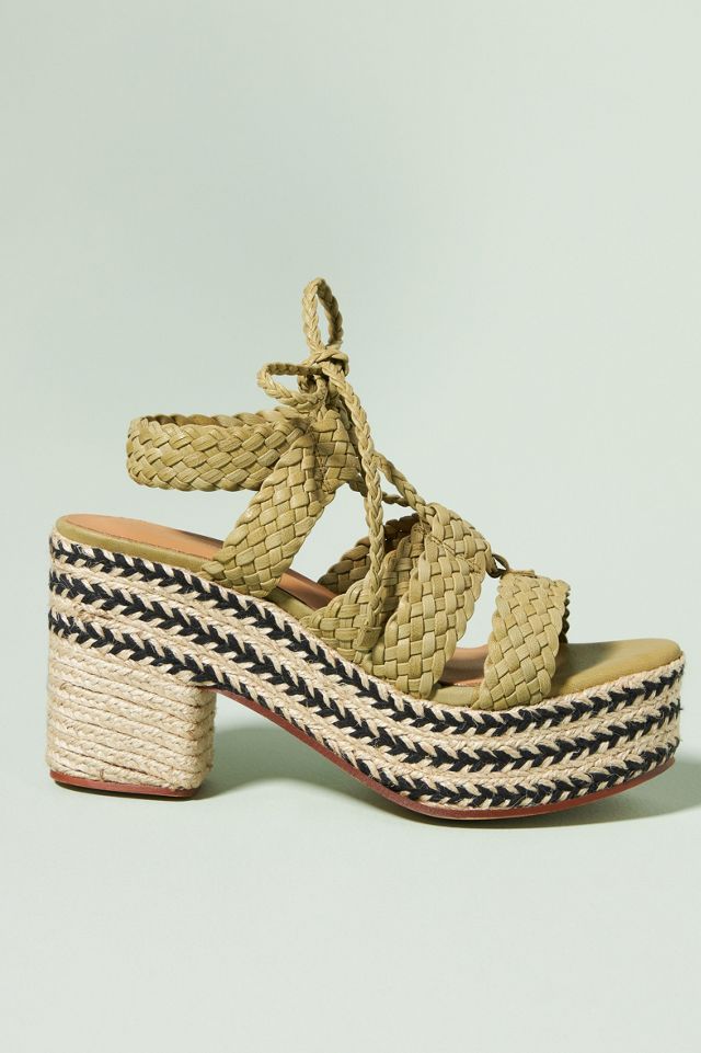 Michele Heeled Sandals Anthropologie
