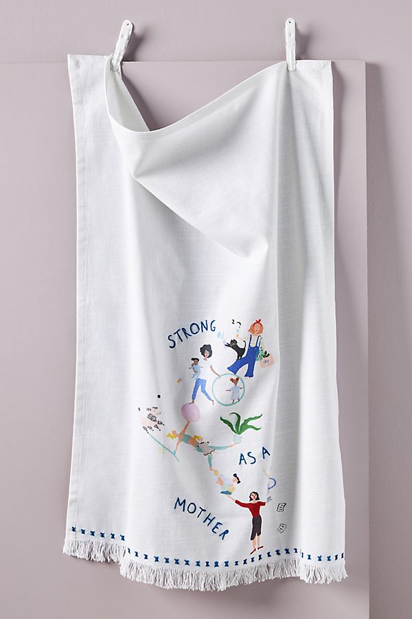 Slide View: 1: Atelier Mave Strong As A Mother Dish Towel