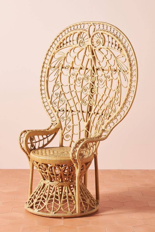 Slide View: 2: Plumage Indoor/Outdoor Rattan Chair