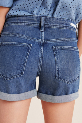 pilcro denim shorts