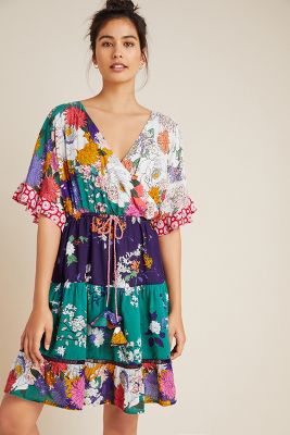 anthropologie mini dress