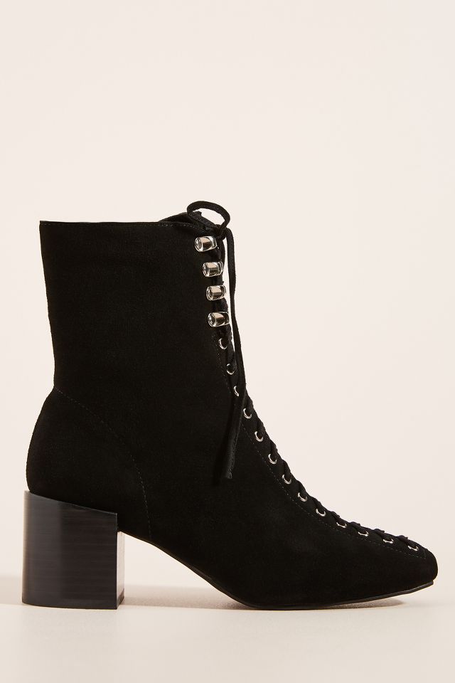 Jeffrey Campbell Belmondo Lace Up Boots Anthropologie 2102