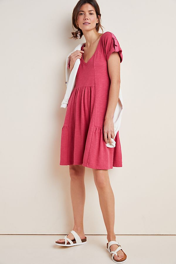 Slide View: 1: Kathie Flounced Mini Dress