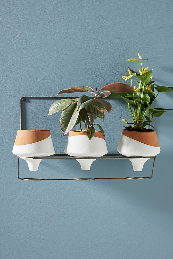 Slide View: 1: Hanging Dip Pots, Set of 3