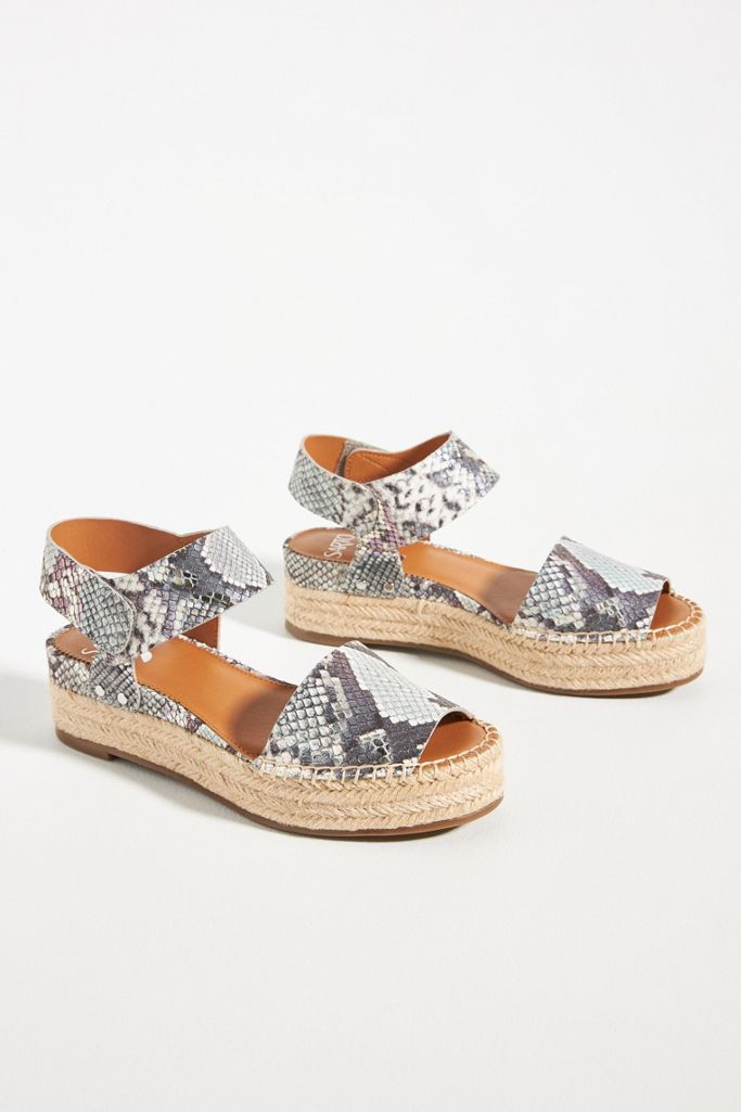 oak platform wedge espadrille sarto by franco sarto