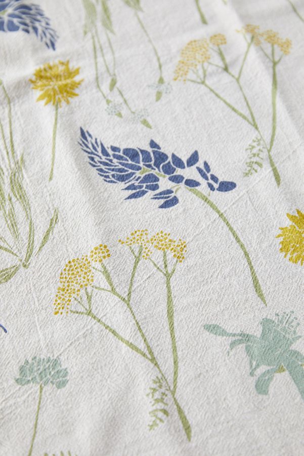 Slide View: 3: Wildflower Tea Towel