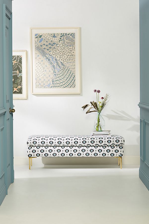 Slide View: 1: Dotted Edlyn Bench