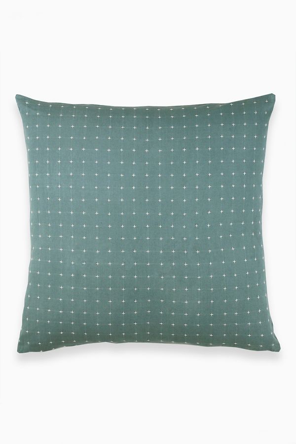 Slide View: 1: Anchal Cross-Stitch Toss Pillow