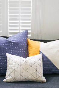 Slide View: 3: Anchal Patchwork Asha Accent PIllow