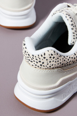 new balance spotted trainer sneakers