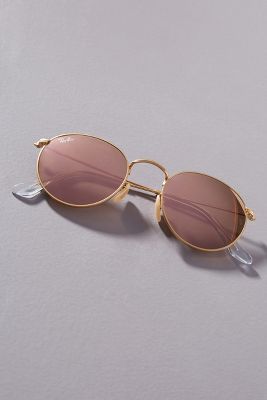 lunettes de soleil rondes ray ban