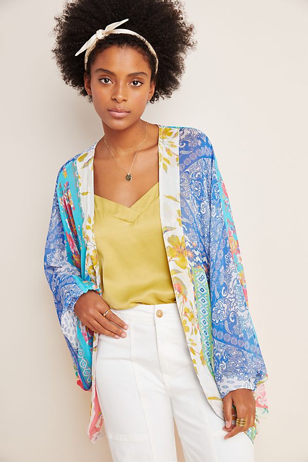 Slide View: 1: Annette Cocoon Kimono