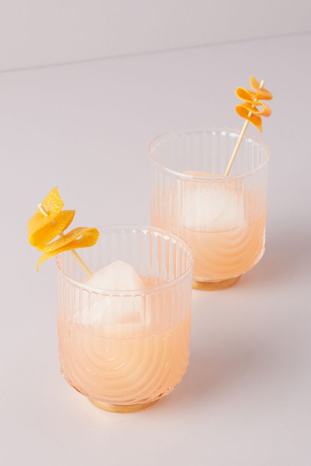 Gatsby Glasses, Set of 2