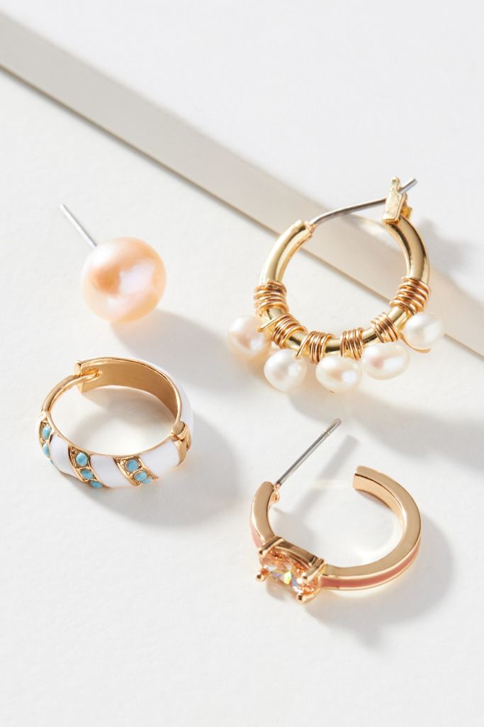 Fleur Earring Set Anthropologie