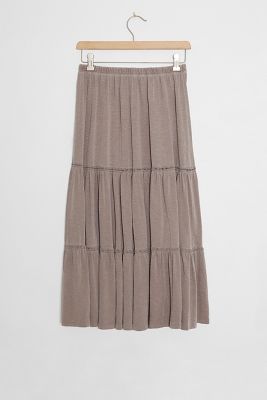 tiered skirt