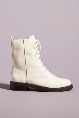 feminine lace up boots