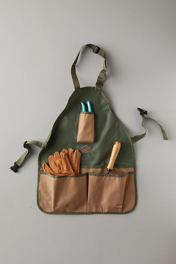 Slide View: 1: Canvas Garden Apron