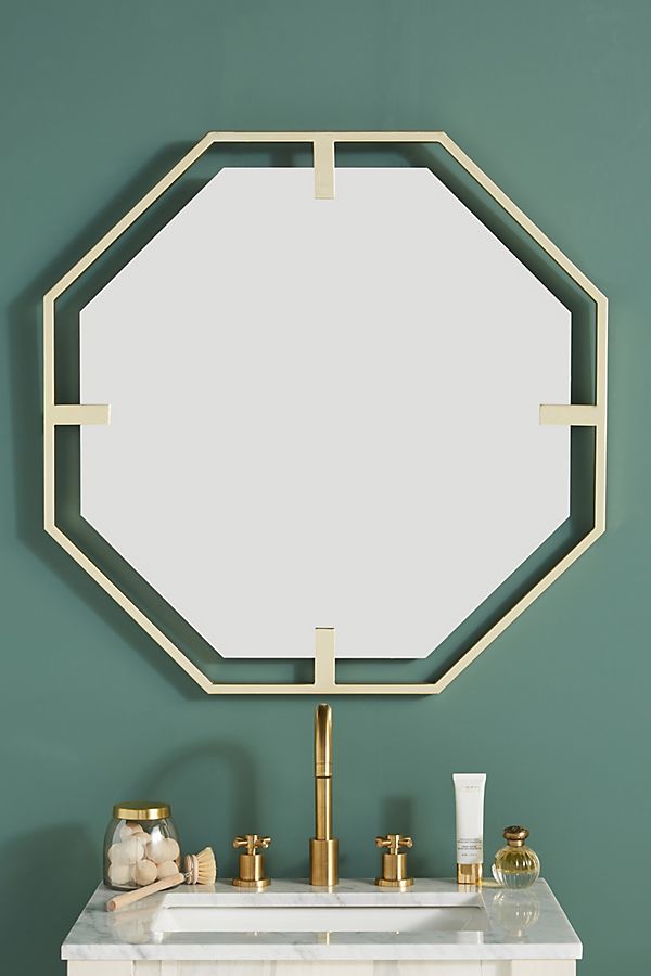 Slide View: 1: Melanie Octagon Mirror