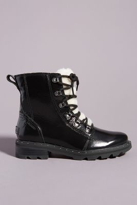 sorel lace up booties