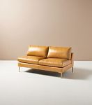 Bowen Modular Leather Armless Sofa #0