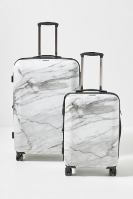 calpak marble suitcase