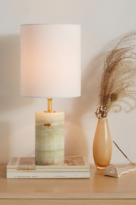 jade table lamp