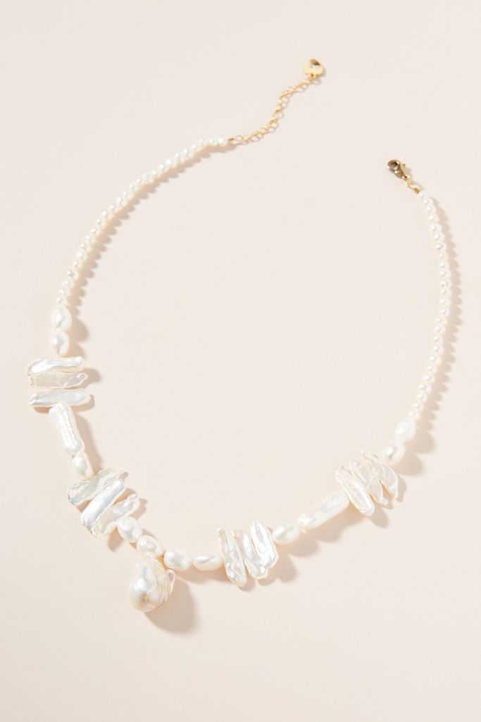 Melora Pearl Necklace | Anthropologie