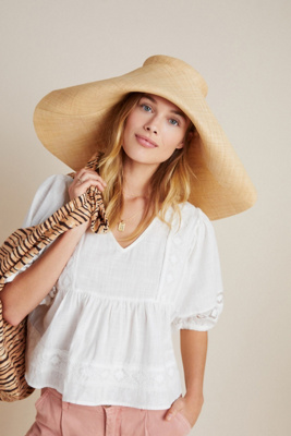 anthropologie sun hat