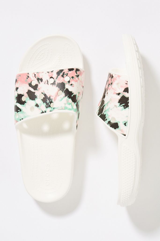 Crocs TieDye Slide Sandals Anthropologie